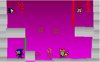 Screenshot de Sonic Klik Blast (2009)