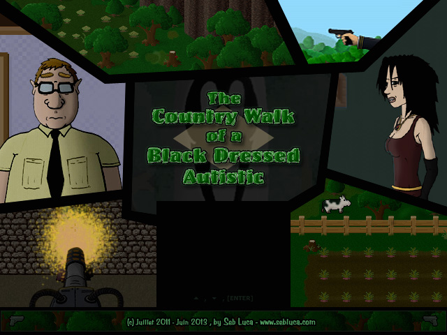 The Country Walk of a Black Dressed Autistic (2013) The Country Walk of a Black Dressed Autistic (2013)