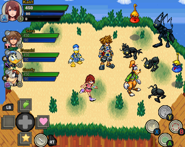 Kingdom Hearts Pixel Demake Demo Kingdom Hearts Pixel Demake Demo