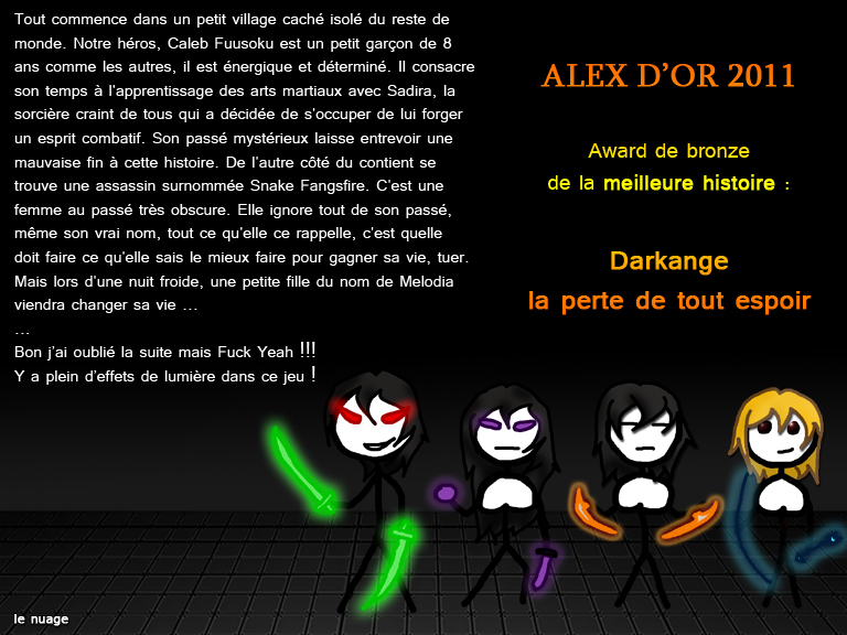 Histoire (2011) Award de Histoire (2011)