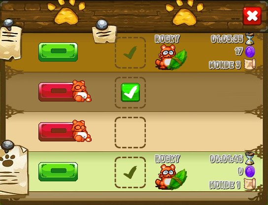 Rocky Aventure (2017-2018) Screenshot de Rocky Aventure (2017-2018)